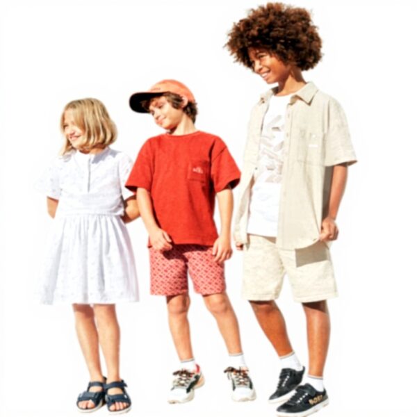 T-shirt BOSS Bambini 100 Cotone Colori Taglie