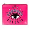 Bustina Kenzo Clutch Rosa Azzurro Pochette Donna