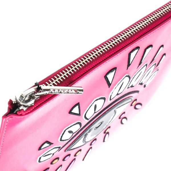 Bustina Kenzo Clutch Rosa Azzurro Pochette Donna