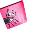 Bustina Kenzo Clutch Rosa Azzurro Pochette Donna
