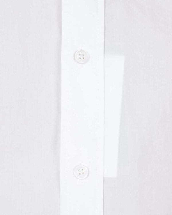 Camicia Kenzo Uomo Tiger Shirt Bianco Collo Button Down-7