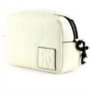 Borsa Fotocamera DKNY Kenza Donna Bianca Nera Crossbody