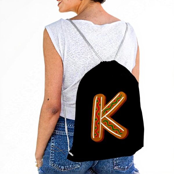 Borsa da palestra Fabulous cotone 12 litri nero Kylian