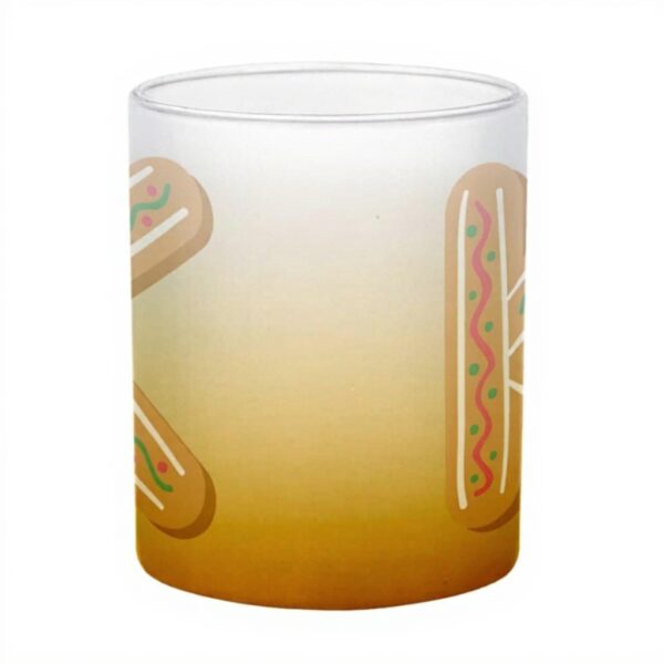 Tazza vetro giallo Fabulous Kylian Kenza regalo bambino