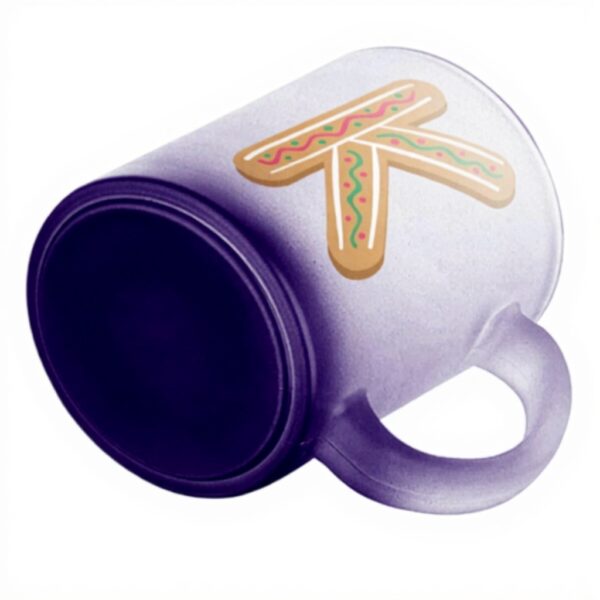 Tazza vetro viola Fabulous Kylian Kenza regalo bambino