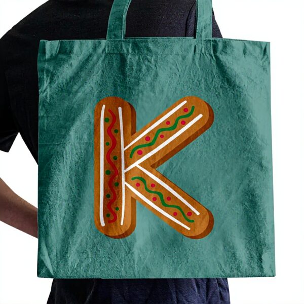 Borsa Tote Fabulous Tela Cotone Biologico Nome Bambino