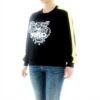 Felpa Kenzo Donna Nero Senza Cappuccio Taglia L