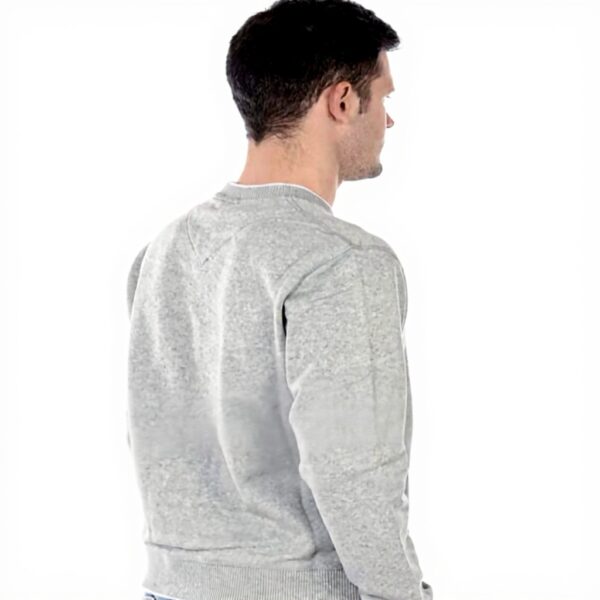 Felpa Kenzo Uomo Grigio Tiger Crest Senza Cappuccio XXL