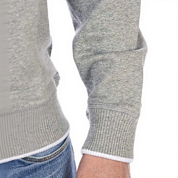 Felpa Kenzo Uomo Grigio Tiger Crest Senza Cappuccio XXL