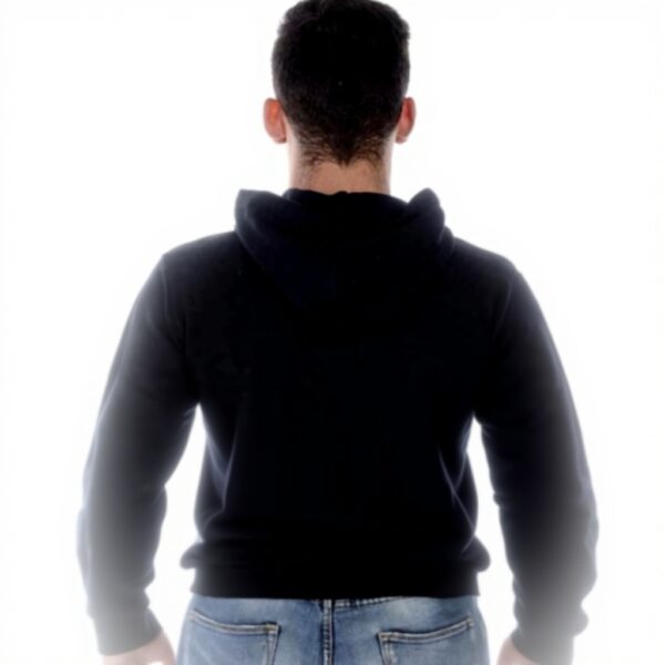 Felpa Kenzo Uomo Nero Senza Cappuccio Manica Lunga XL