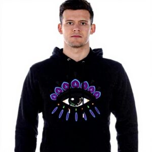 Felpa Kenzo Uomo Nero Senza Cappuccio Manica Lunga XL