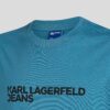T-shirt Karl Lagerfeld Uomo Nero Cotone Biologico Maniche-1