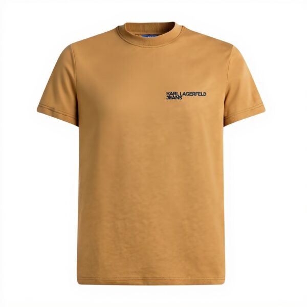 T-shirt Karl Lagerfeld Uomo Logo Essenziale Cotone Biologico