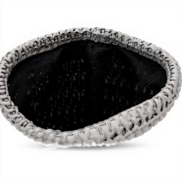 Cestini portaoggetti JVL Kenzi quadrati grigio chiaro