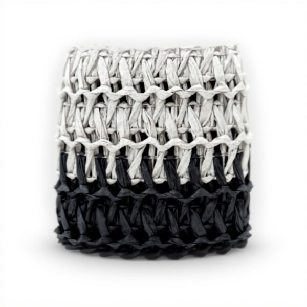 JVL Kenzi cestini portaoggetti rotondi grigio design moderno