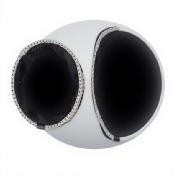 JVL Kenzi cestini portaoggetti rotondi grigio design moderno