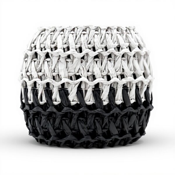 Cestini portaoggetti JVL Kenzi set 3 grigio organizzazione