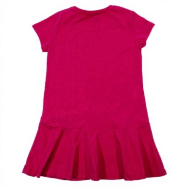 Abito Kenzo Bambina Fucsia Cotone Jersey Moda Ragazze