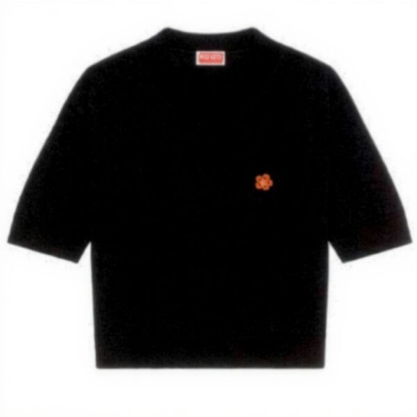 T-shirt Kenzo Boke Flower Donna Nero M design floreale