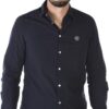Camicia Kenzo Uomo Blu 100% Cotone Manica Lunga-0
