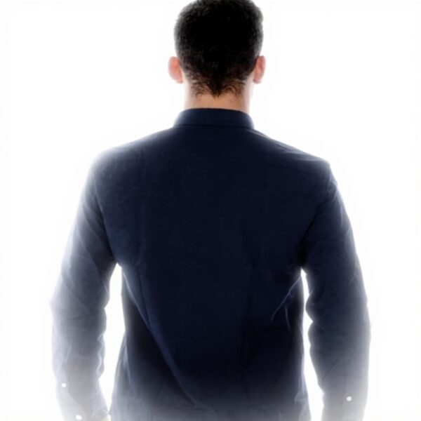 Camicia Kenzo uomo blu marino collo button-down taglia M