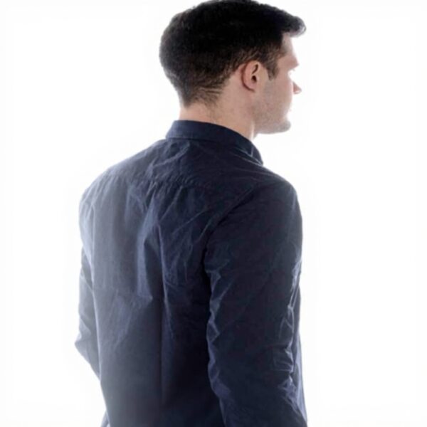 Camicia Kenzo uomo blu marino collo button-down taglia M