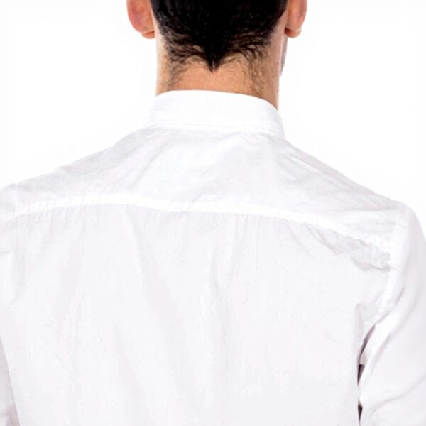 Camicia Kenzo Uomo Bianco Collo Button Down Manica Lunga