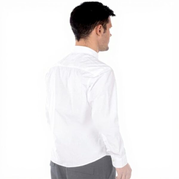 Camicia Kenzo Uomo Bianco Collo Button Down Manica Lunga