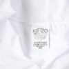 Camicia Kenzo Uomo Tiger Bianco Collo Button Down-8