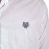 Camicia Kenzo Uomo Tiger Bianco Collo Button Down-4