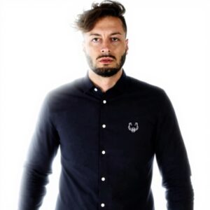 Camicia Kenzo Tiger Blu Bambino Manica Lunga Taglia 41