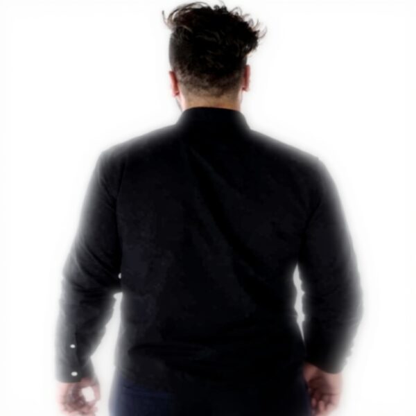 Camicia Kenzo Tiger Nero Uomo Manica Lunga Taglia 42