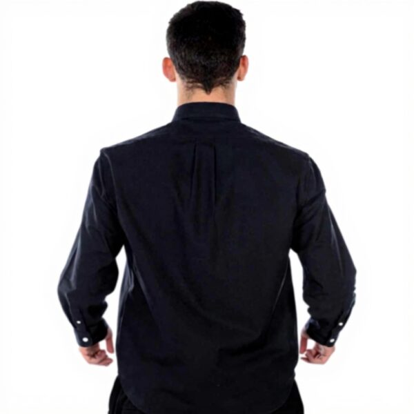 Camicia Kenzo Uomo Tiger Nero Collo Button Down