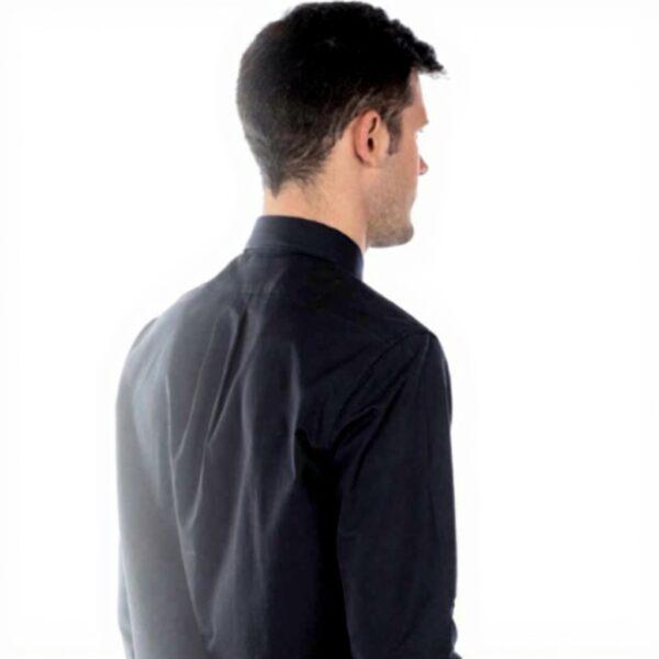 Camicia Kenzo Uomo Tiger Nero Collo Button Down