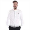 Camicia Kenzo Tiger Uomo Bianco Collo Button Down
