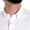 Camicia Kenzo Tiger Uomo Bianco Collo Button Down