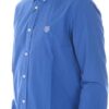 Camicia Kenzo Tiger Blu Denim Uomo Collo Button Down-4