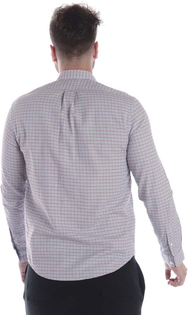 Camicia Kenzo Jumping Tiger Check Uomo Manica Lunga Casual-1