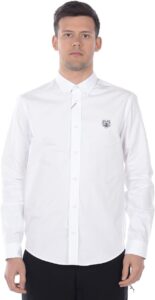 Camicia Kenzo Uomo Collo Button Down Bianco XL-0