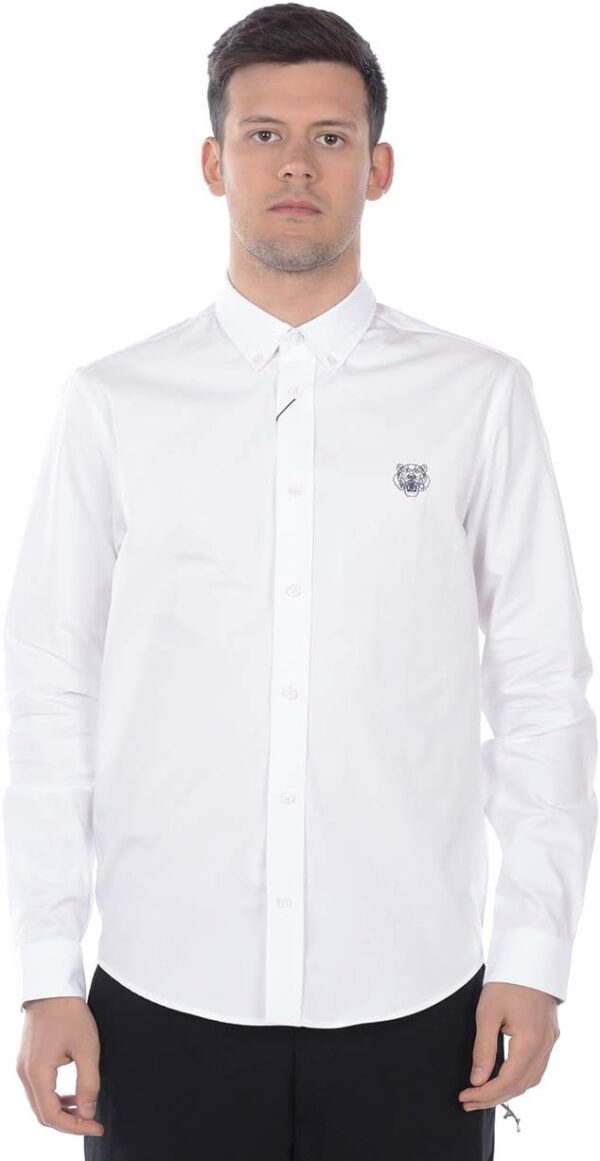 Camicia Kenzo Uomo Collo Button Down Bianco XL-0