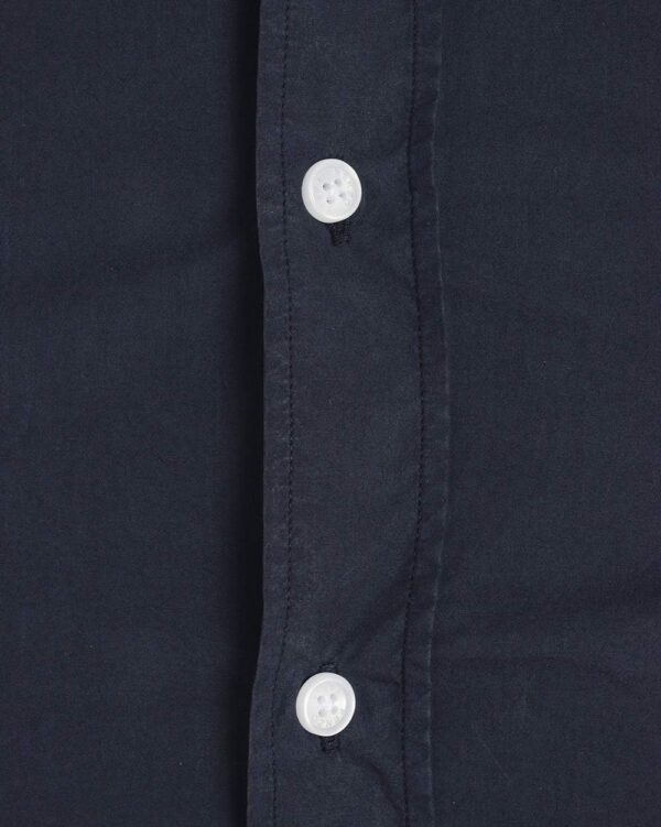 Camicia Kenzo Uomo Collo Button Down Manica Lunga Blu-5