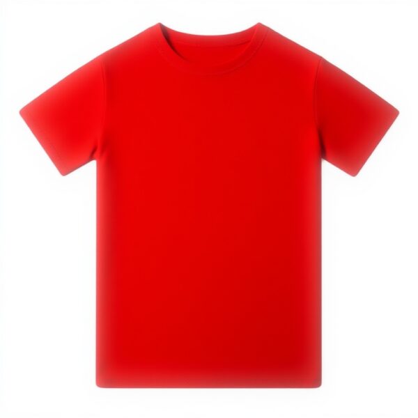 Vestito bambina KENZO cotone rosso maniche corte