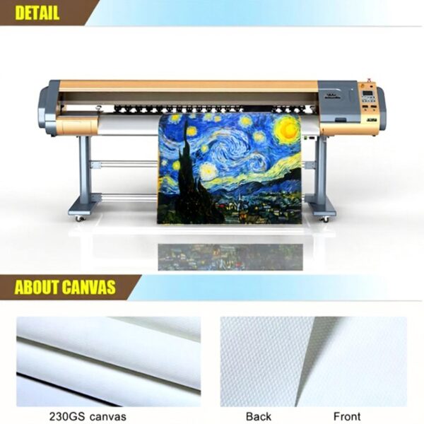 Poster Kenzo Okada Rosso Arancione Tela Decor Parete