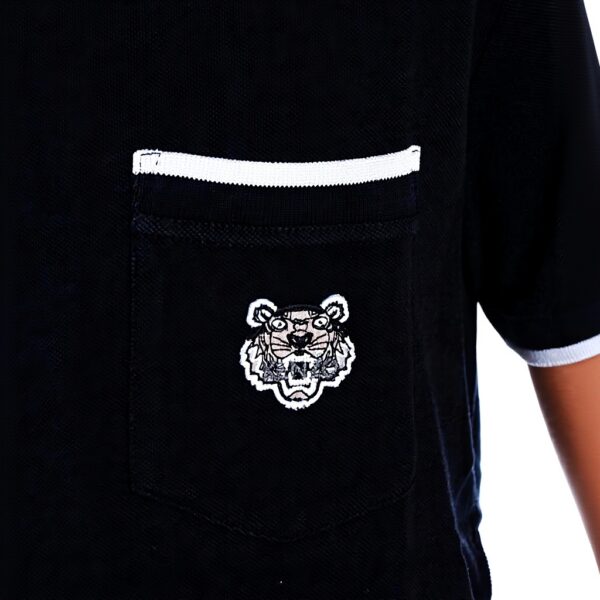Kenzo T-shirt Uomo Tigre Grigia Large Black