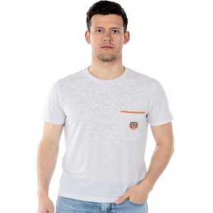 T-shirt Kenzo Piccola Tigre Grigia Uomo Maglietta Autentica