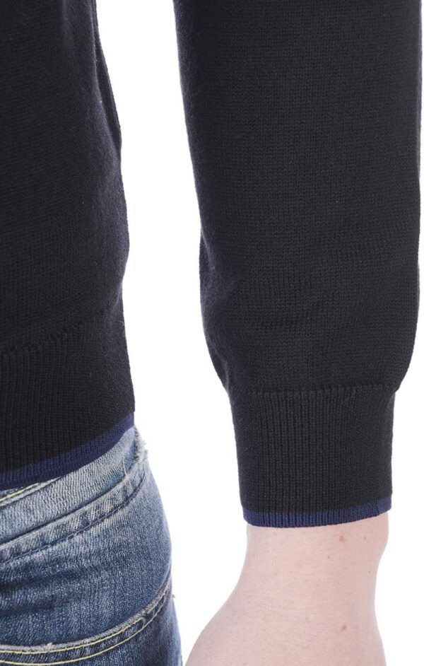 Maglione Kenzo Uomo Nero Tiger Jumper Manica Lunga XL-7