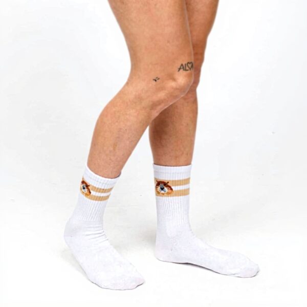 Calzini sportivi unisex Paul Kenzie Eco Characters Woodchuck