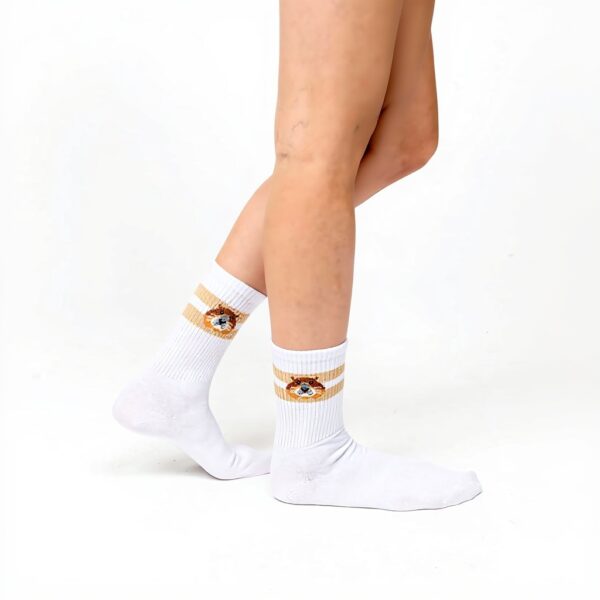 Calzini sportivi unisex Paul Kenzie Eco Characters Woodchuck