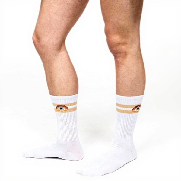 Calzini sportivi unisex Paul Kenzie Eco Characters Woodchuck