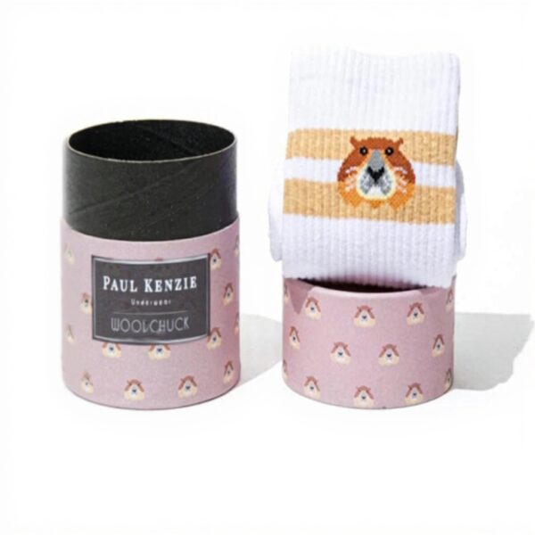 Calzini sportivi unisex Paul Kenzie Eco Characters Woodchuck